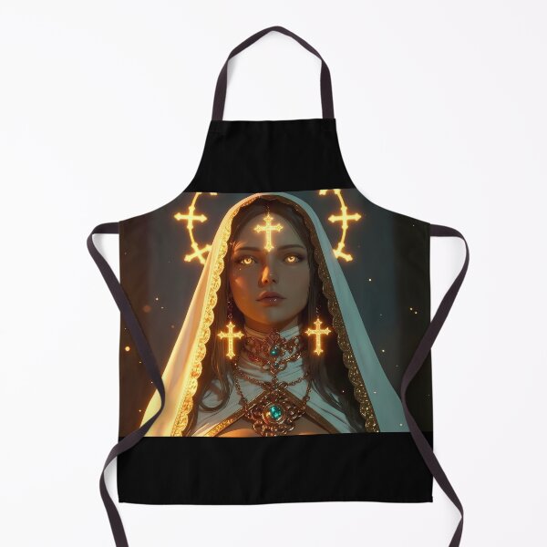 Item preview, Golden Nun, Tattooed Gangster designed and sold by GalleryBrisArt.