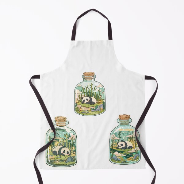 Item preview, Mini sleeping pandas in a bottle sticker pack designed and sold by MendaciousMina.