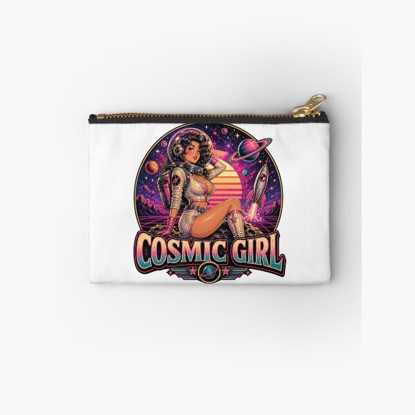 Item preview, Cosmic Girl Astronaut Anime Retro Pin Up designed and sold by JonelleTshirts.