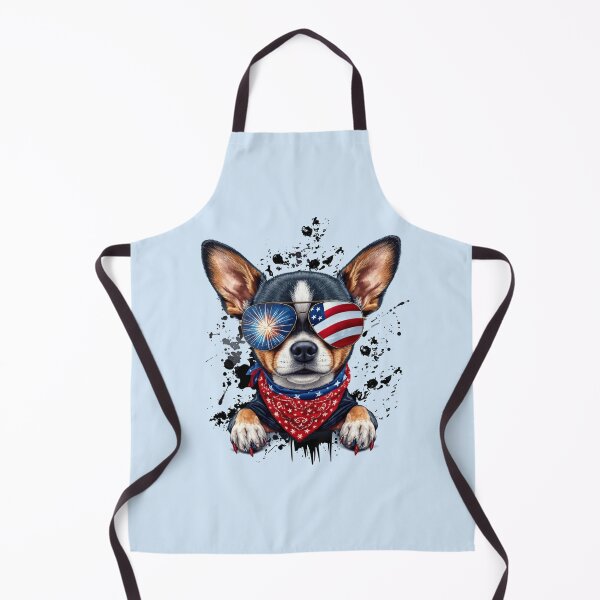 Item preview, BLACK PATRIOTIC CHICHUAHA designed and sold by BKDIGITALSHOP.