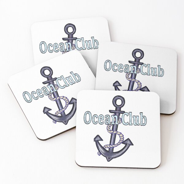 Item preview, Vintage Sailor Aesthetic Ocean Club Muted Blue Graphic designed and sold by Artonmytee.