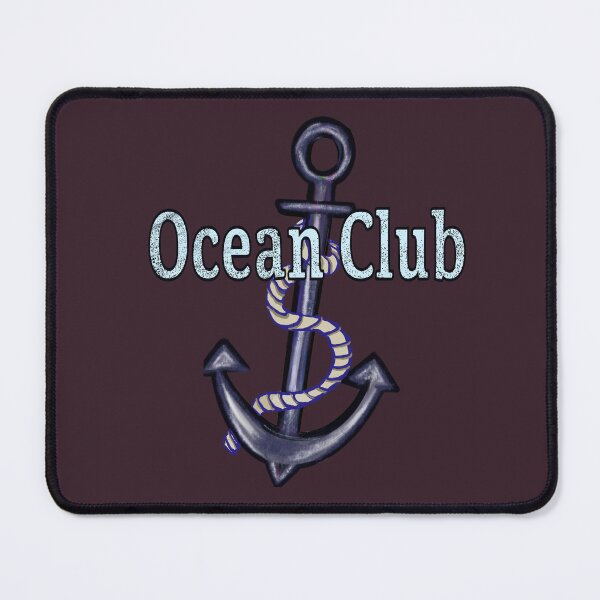 Item preview, Vintage Sailor Aesthetic Ocean Club Muted Blue Graphic designed and sold by Artonmytee.
