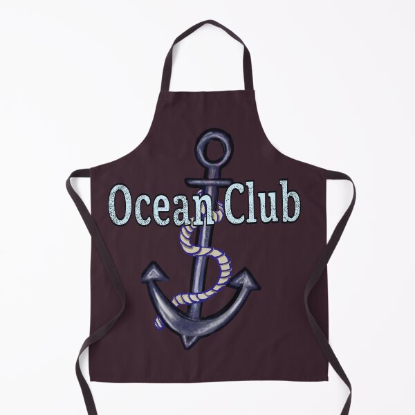Item preview, Vintage Sailor Aesthetic Ocean Club Muted Blue Graphic designed and sold by Artonmytee.