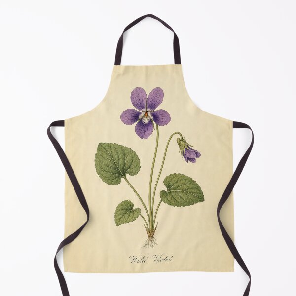 Item preview, Antique Wild Violet Vintage Botanical Illustration designed and sold by NuvoraNest.