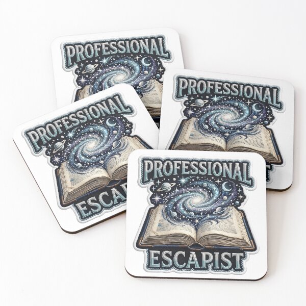 Item preview, Faux Embroidery Professional Escapist Bookworm Literature Art designed and sold by EKHOAISTORE.
