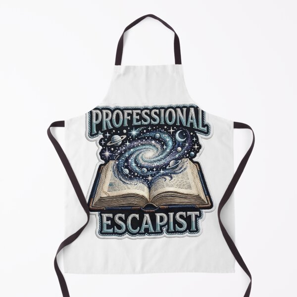 Item preview, Faux Embroidery Professional Escapist Bookworm Literature Art designed and sold by EKHOAISTORE.