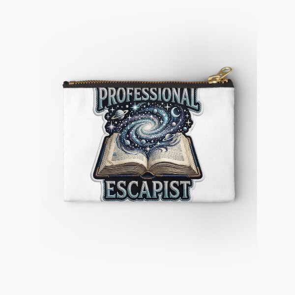Item preview, Faux Embroidery Professional Escapist Bookworm Literature Art designed and sold by EKHOAISTORE.