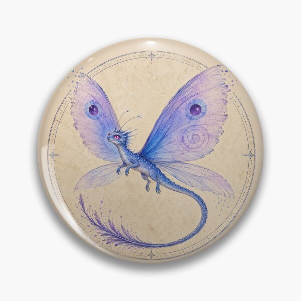 Item preview, Faerie Dragon -- Watercolor Fantasy Art   //Smaller  designed and sold by Raes-Runaways.
