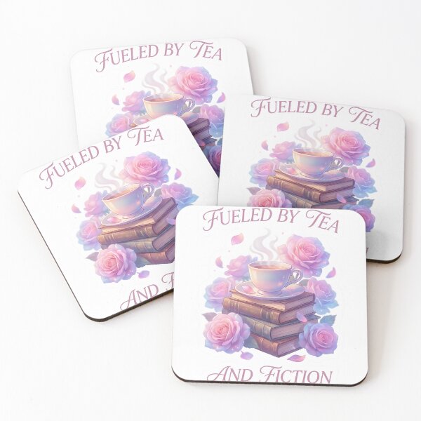 Item preview, Surreal Floral Fueled By Tea And Fiction Book Lover designed and sold by EKHOAISTORE.