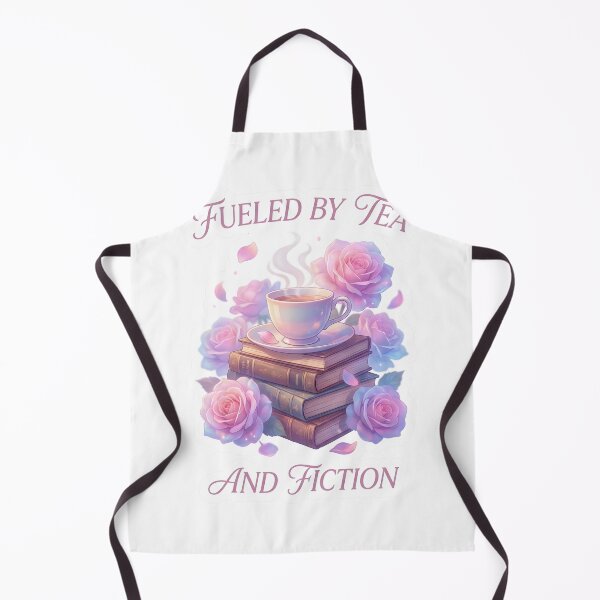 Item preview, Surreal Floral Fueled By Tea And Fiction Book Lover designed and sold by EKHOAISTORE.