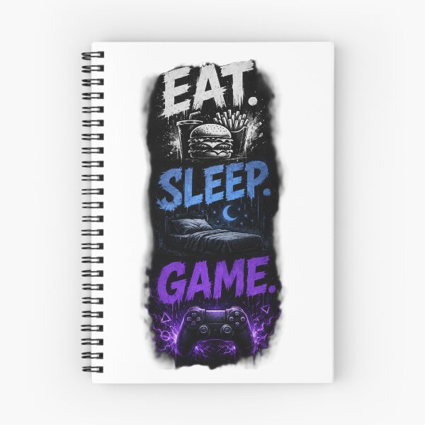 Item preview, Eat. Sleep. Game. designed and sold by JLClassics.