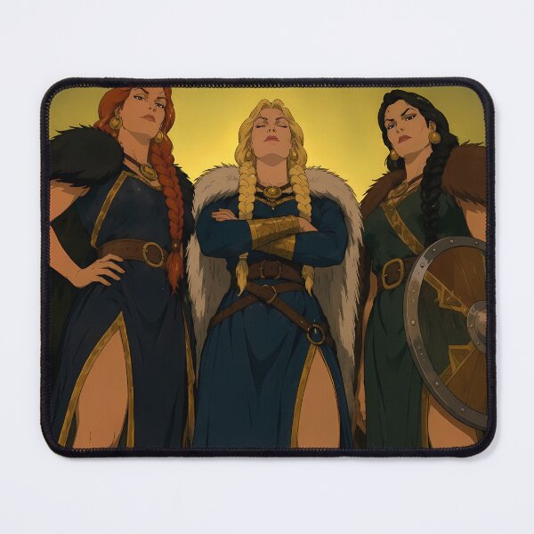 Item preview, Viking Shieldmaidens of the North – Dark Fantasy Norse Warrior Queens designed and sold by Hollow Moon Studios..
