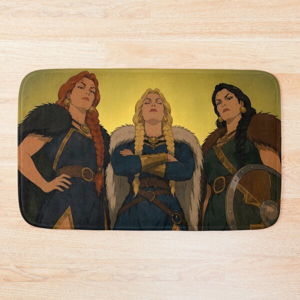 Item preview, Viking Shieldmaidens of the North – Dark Fantasy Norse Warrior Queens designed and sold by  Hollow Moon Studios..