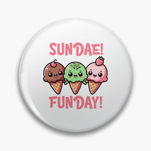 Item preview, Sundae Fundae Cute Ice Cream Cones designed and sold by drchzak.