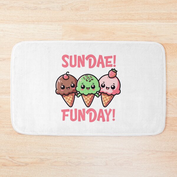 Item preview, Sundae Fundae Cute Ice Cream Cones designed and sold by drchzak.