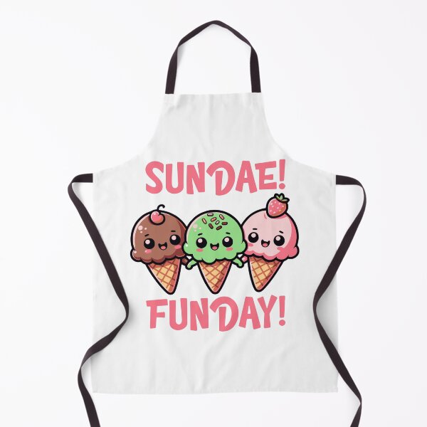 Item preview, Sundae Fundae Cute Ice Cream Cones designed and sold by drchzak.