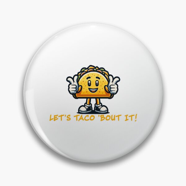 Item preview, Lets Taco Bout It Funny Cartoon designed and sold by drchzak.