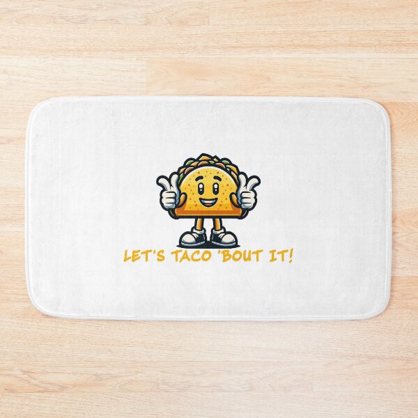Item preview, Lets Taco Bout It Funny Cartoon designed and sold by drchzak.