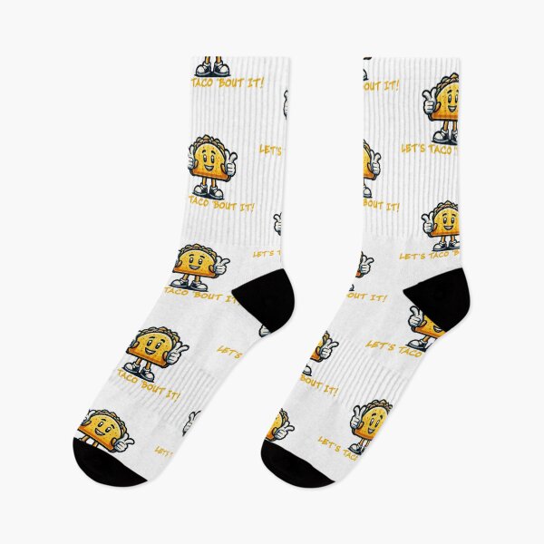 Item preview, Lets Taco Bout It Funny Cartoon designed and sold by drchzak.
