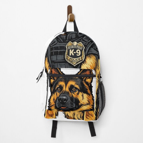 Item preview, Police K9 German Shepherd – Tactical K-9 Unit Hero Dog designed and sold by BrasilStickers.