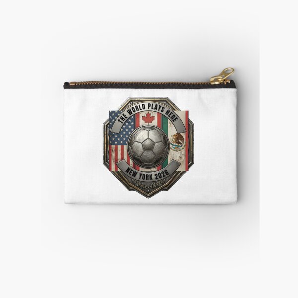 Item preview, The World Plays Here NYC 2026 Co-Host Badge designed and sold by laughingshirts.