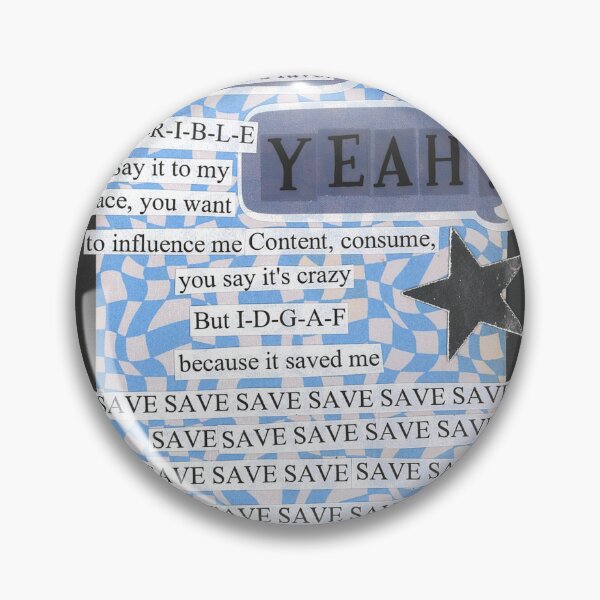 Item preview, TERRIBLE - 'IDGAF because it saved me' - Dan and Phil zine page designed and sold by zinesbyscout.