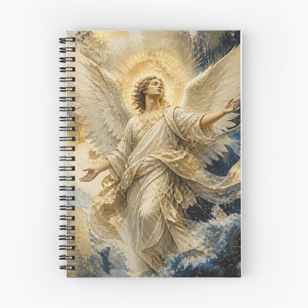 Item preview, Radiant Guardian Angel with Golden Halo designed and sold by GenesisArtis.