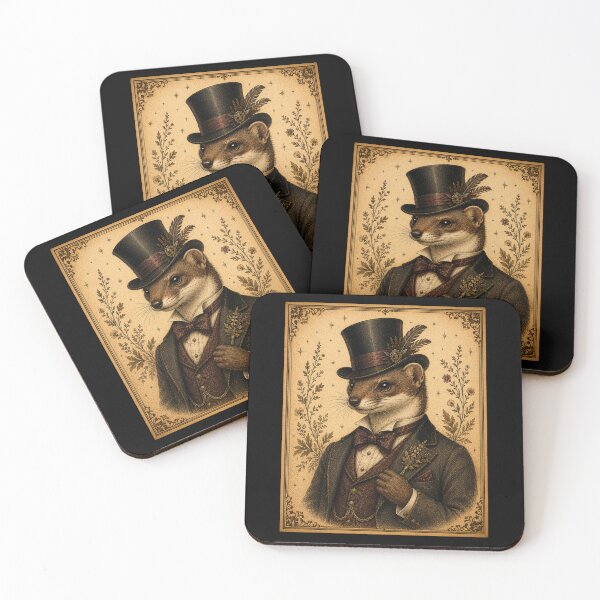 Item preview, Dapper Weasel designed and sold by Midnight-Moss.