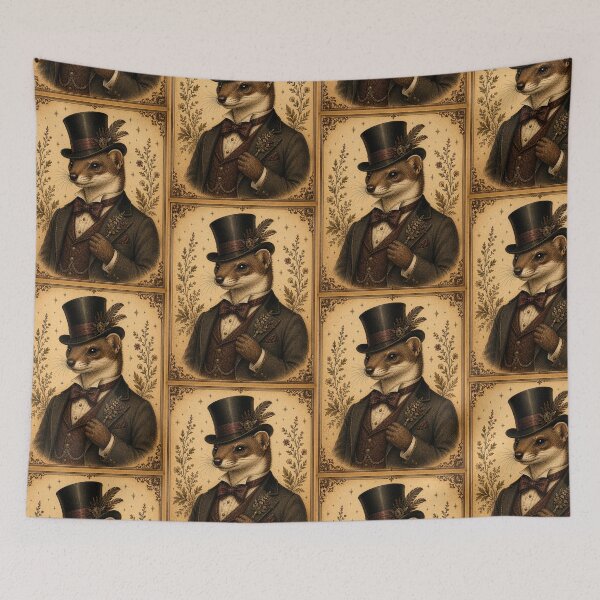 Item preview, Dapper Weasel designed and sold by Midnight-Moss.