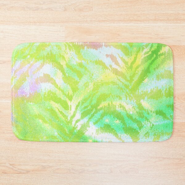 Item preview, Neon Green Tiger Stripe Animal Print  designed and sold by trajeado14.