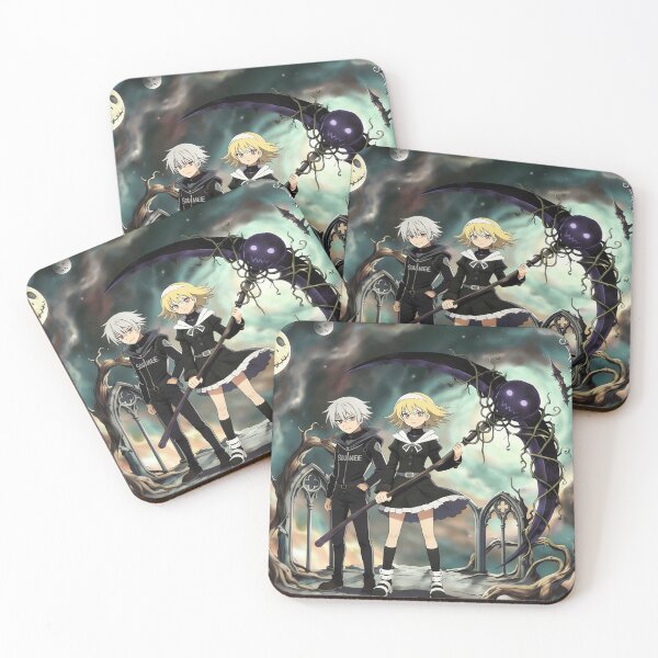 Item preview, Soul Eater Maka and Soul in The Nightmare Before Christmas designed and sold by LeagueHeavenGG.