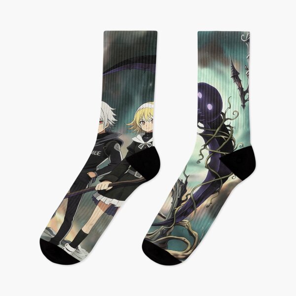 Item preview, Soul Eater Maka and Soul in The Nightmare Before Christmas designed and sold by LeagueHeavenGG.