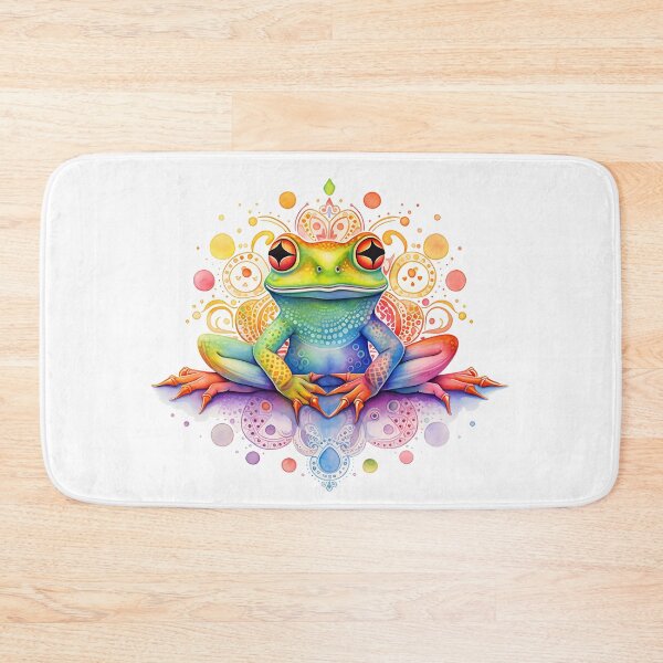 Item preview, Rainbow Boho Pride-loving Frog designed and sold by Curious Frog.