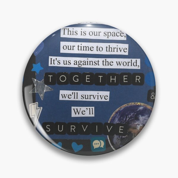 Item preview, TERRIBLE 'It's us against the world' - Dan and Phil zine page designed and sold by zinesbyscout.