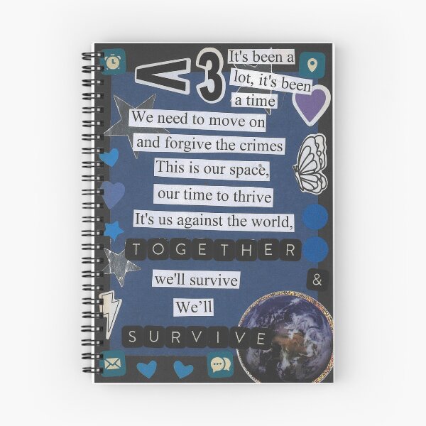 Item preview, TERRIBLE 'It's us against the world' - Dan and Phil zine page designed and sold by zinesbyscout.