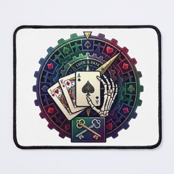 Item preview, Destiny Is In Your Hands: Skeleton Hand with Playing Cards designed and sold by Northern Glow Art.