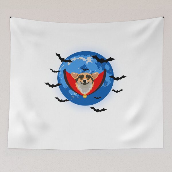 Item preview, Vampire Corgi Halloween Dog Corgi Lover Gift designed and sold by CreativeStrike.
