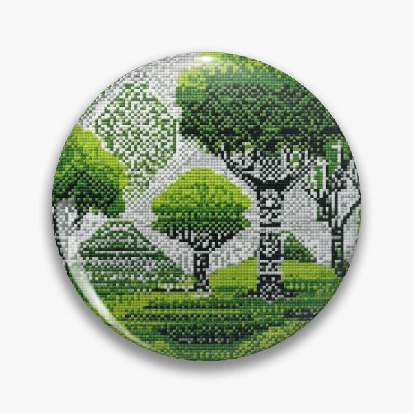 Item preview, traditional folk art green forest  designed and sold by northern T.