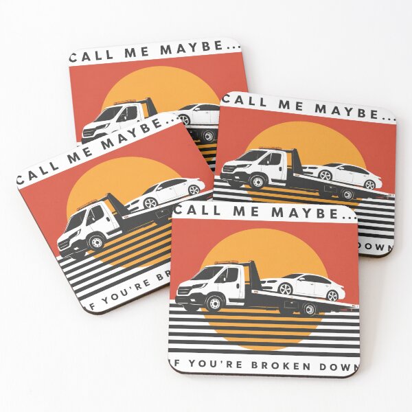 Item preview, Funny Tow Truck Driver Call Me Maybe If You're Broken Down designed and sold by kakmi-art.
