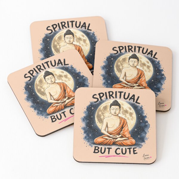 Item preview, KIND SOUL CLUB | Buddha Art Print | Peach Zen Design designed and sold by BlueberrySwan.