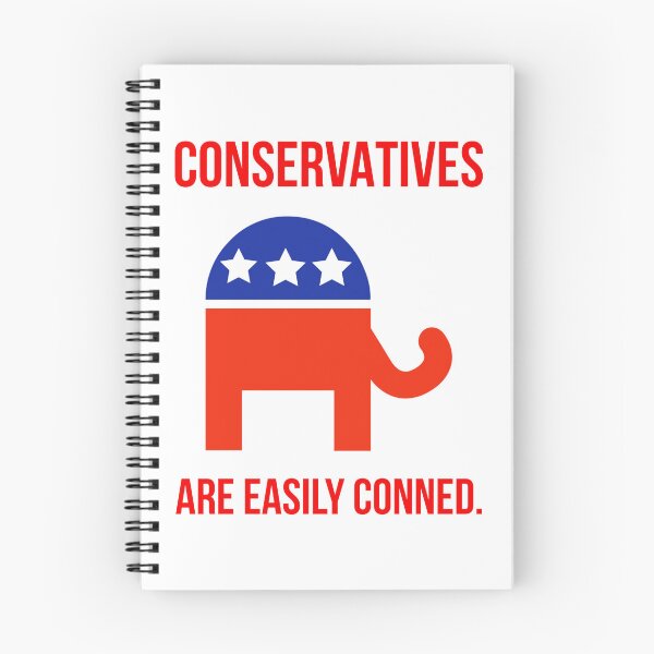 Item preview, Conservatives are easily conned. designed and sold by Rachel the Artist .