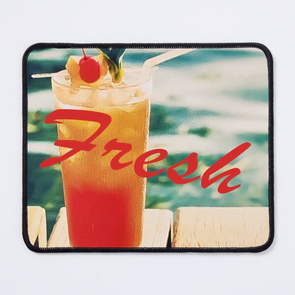 Item preview, Fresh - Retro Summer Vacation & Yellow Orange Fresh Juice Aesthetic  designed and sold by Tokraz-art.