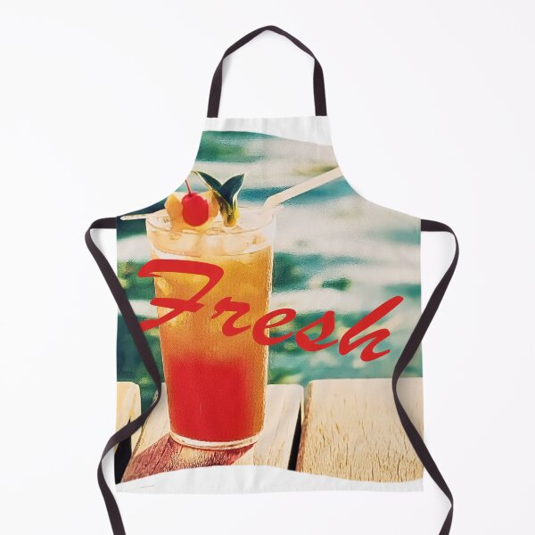 Item preview, Fresh - Retro Summer Vacation & Yellow Orange Fresh Juice Aesthetic designed and sold by Tokraz-art.