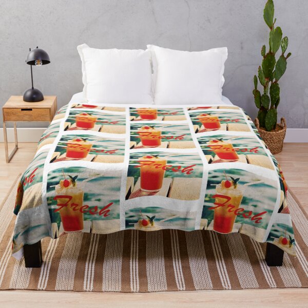 Item preview, Fresh - Retro Summer Vacation & Yellow Orange Fresh Juice Aesthetic  designed and sold by Tokraz-art.