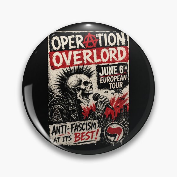 Item preview, Concert Poster Antifa WWII European Tour designed and sold by BlueLineLAX.