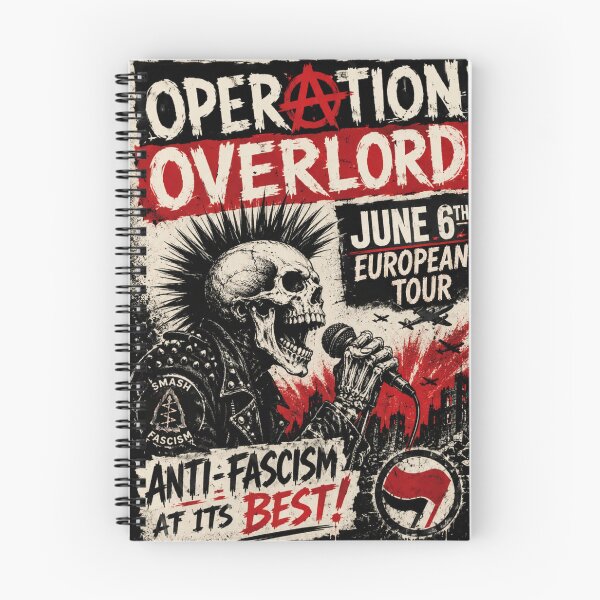 Item preview, Concert Poster Antifa WWII European Tour designed and sold by BlueLineLAX.