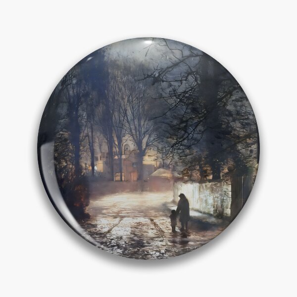 Item preview, Moonlit Lane - John Atkinson Grimshaw designed and sold by Jon-Baran.