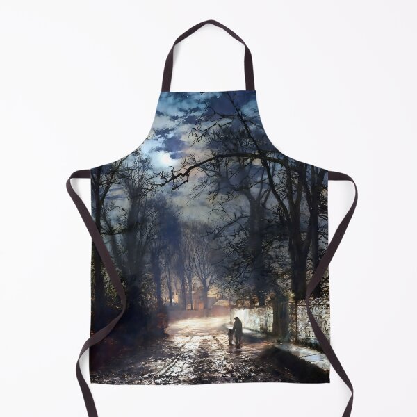 Item preview, Moonlit Lane - John Atkinson Grimshaw designed and sold by Jon-Baran.
