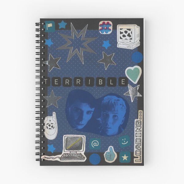 Item preview, TERRIBLE - Dan and Phil collage zine page designed and sold by zinesbyscout.