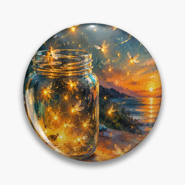 Item preview, Abstract Fireflies designed and sold by Printed Path Designs.